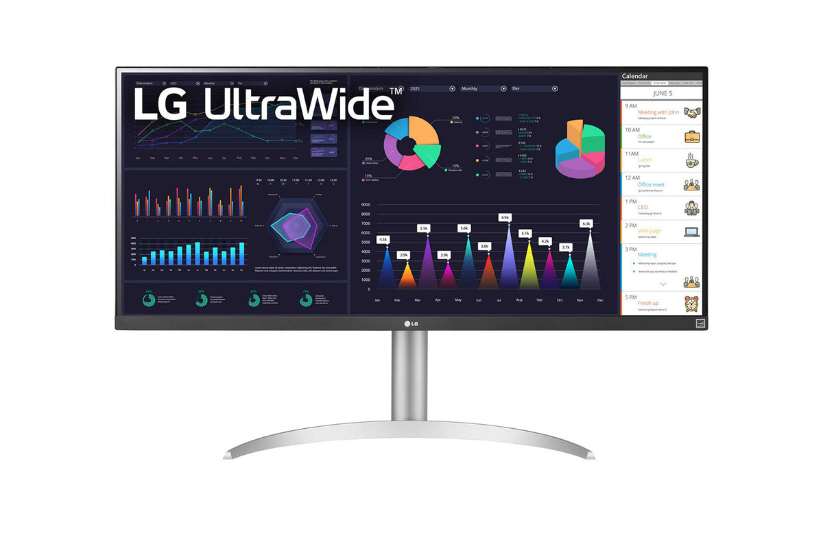 LG 34WQ650-W 34'' 21:9 UltraWide™ Full HD (2560 x 1080) IPS