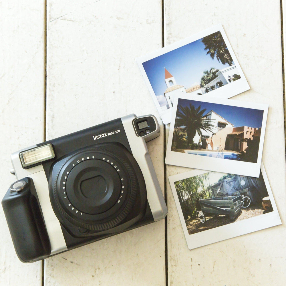 Fujiflm instax wide 300 instant film camera (Black) – GrandStores
