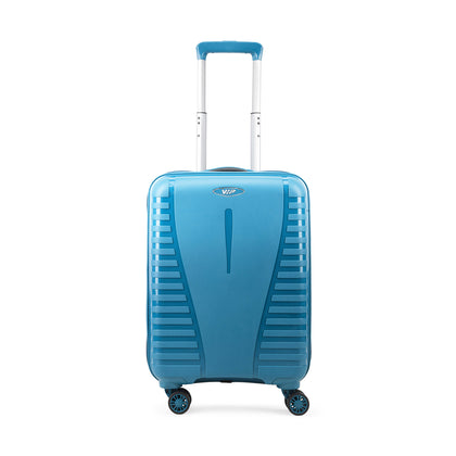 VIP QUEST PLUS 8 Wheel Hard Trolley Flushed TSA Lock (Cabin Size) Small-55cm 2.8kg (TEAL)