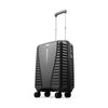 VIP QUEST PLUS 8 Wheel Hard Trolley Flushed TSA Lock (Cabin Size) Small-55cm 2.8kg (BLACK)