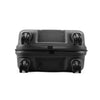 VIP QUEST PLUS 8 Wheel Hard Trolley Flushed TSA Lock (Cabin Size) Small-55cm 2.8kg (BLACK)