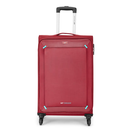 VIP STAPLE PLUS 4W Soft Trolley 80cm -Large (RED)