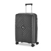 VIP Unisex Quad Hard Shell Spinner Wheels Luggage, BLACK,44.5 x 52 x 66-M