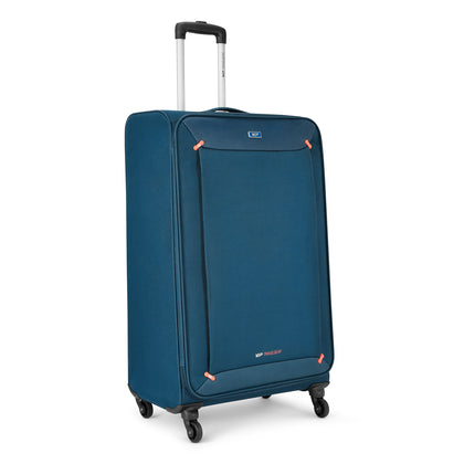 VIP STAPLE PLUS 4W Soft Trolley 69cm -Medium (BLUE)