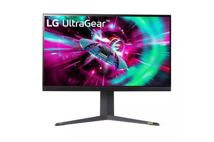 ال جي (32GR93U-B) شاشة الألعاب مقاس 32 بوصة UltraGear™ UHD 1 مللي ثانية وسرعة 144 هرتز ومتوافقة مع NVIDIA® G-SYNC®