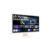 LG (32SR50F-W) Smart Monitor 32 Inch Full HD with web OS 1920 x 1080 IPS Refresh Rate 60Hz Response Time 8ms White