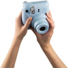 Instax Mini 12 Instant Film Camera Pastel Blue + Pack 10 Film