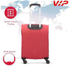 VIP EVOLVE PLUS 4Wheel, Soft Luggage , TSA, Expandable , M-69 MEDIUM (RED)