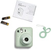 Instax Mini 12 Instant Film Camera Mint Green + Pack 20 Film