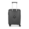 VIP Unisex Quad Hard Shell Spinner Wheels Luggage, BLACK,21x38x 55-S