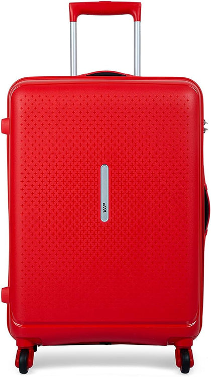 VIP Stargaze 4 Wheel Spinner Hard Luggage TSA Lock (Cabin Size) Small-55cm 2.7kg 31ltr (Red)