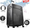 VIP CityScape Plus 8 Wheel Hard Luggage TSA Lock Medium-67cm 3.4kg (Black)