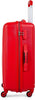 VIP Stargaze 4 Wheel Spinner Hard Luggage TSA Lock (Cabin Size) Small-55cm 2.7kg 31ltr (Red)