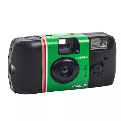 Fujifilm QuickSnap Flash 400 One-Time-Use Camera - 27 Exposures
