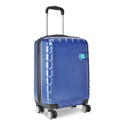 VIP LISBON 8 Wheel Hard Trolley Large 80cm 4.5kg (Blue)