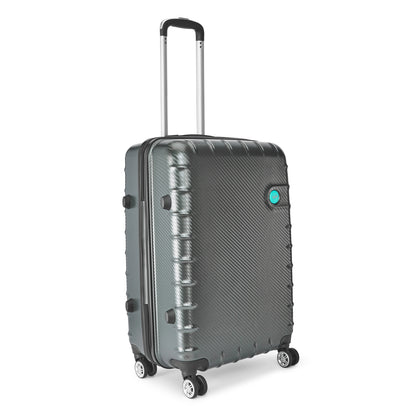 VIP LISBON 8 Wheel Hard Trolley Large 80cm 4.5kg (GREY)