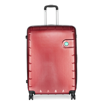 VIP LISBON 8 Wheel Hard Trolley Medium 69cm 3.7kg (RED)