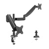 PS160 - 17-32 - Gas Spring Monitor Arm Dual 360 Degree Rotation