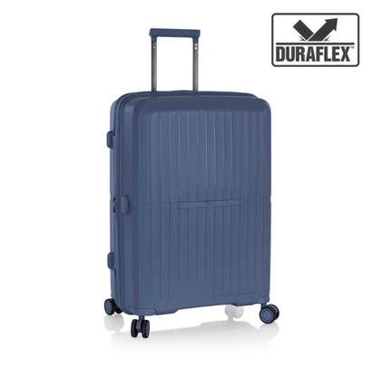 HEYS AIRLITE 8Wheel,Hard Trolley ,TSA, Expandable, Medium -66.5cm (BLUE)