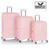 HEYS AIRLITE 8Wheel,Hard Trolley,TSA, Expandable, 3Pcs Set (BLUSH PINK)