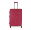 HAZE PLUS 8Wheel,Hard Trolley,TSA, Expandable, M-67cm(RED)