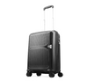 VIP Locus-Max 8 Wheel Hard Luggage TSA Lock Expandable (Cabin Size) Small-55cm 2.8kg (BLACK)