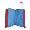 HAZE PLUS 8Wheel,Hard Trolley,TSA, Expandable, M-67cm(RED)