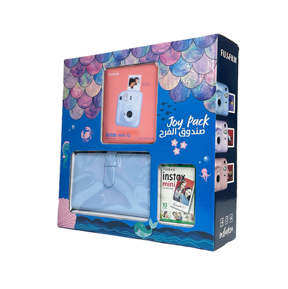 Instax Camera Mini 12 Joy Pack (Pastel Blue)