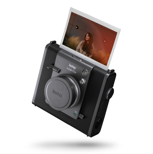 INSTAX WIDE EVO Hybrid Instant Camera – Black – GrandStores Saudi