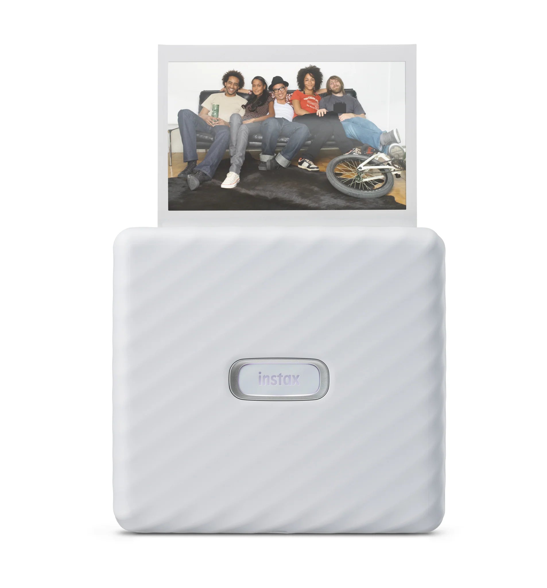 Instax Link Wide Smartphone Printer (White) + Film Pack