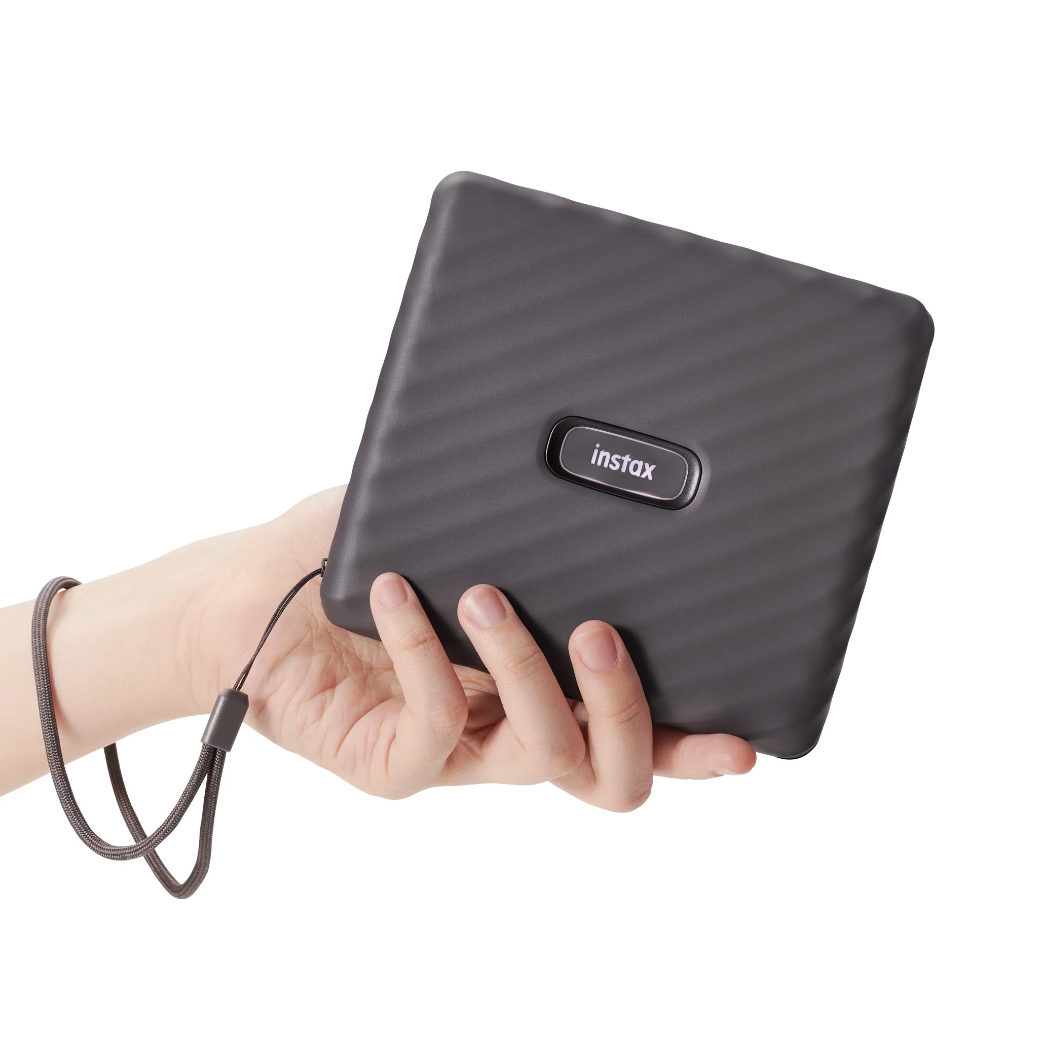 Instax Link Wide Smartphone Printer (Mocha Gray) + Film Pack