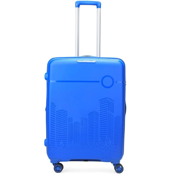 VIP CityScape Blue 8-Wheel Hard Luggage – Large 79cm – GrandStores