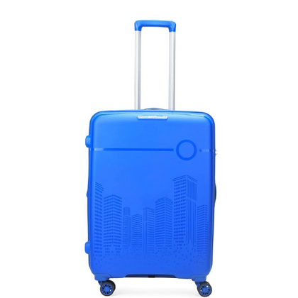 VIP CityScape Plus 8 Wheel Hard Luggage TSA Lock Medium-67cm 3.4kg (Blue)