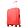 VIP CityScape Plus 8 Wheel Hard Luggage TSA Lock Medium-67cm 3.4kg (Red)