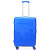 VIP Cityscape Plus Wheel Hard Trolley Luggage Set of 3PCS (Blue)