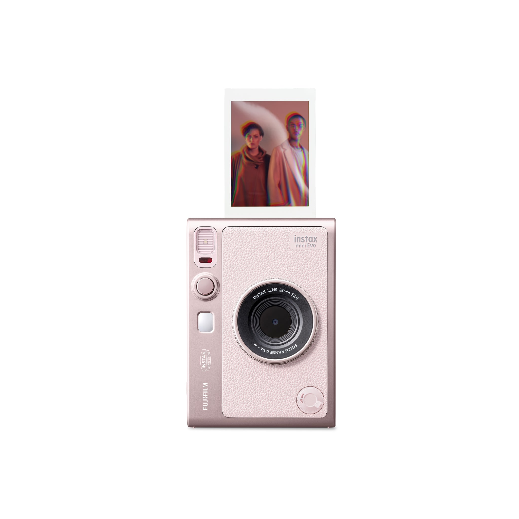 INSTAX MINI CAMERA EVO GENTLE ROSE
