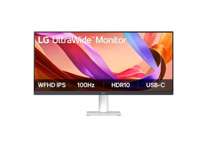 LG 29-inch UltraWide WFHD monitor with 100Hz, HDR10, and borderless design