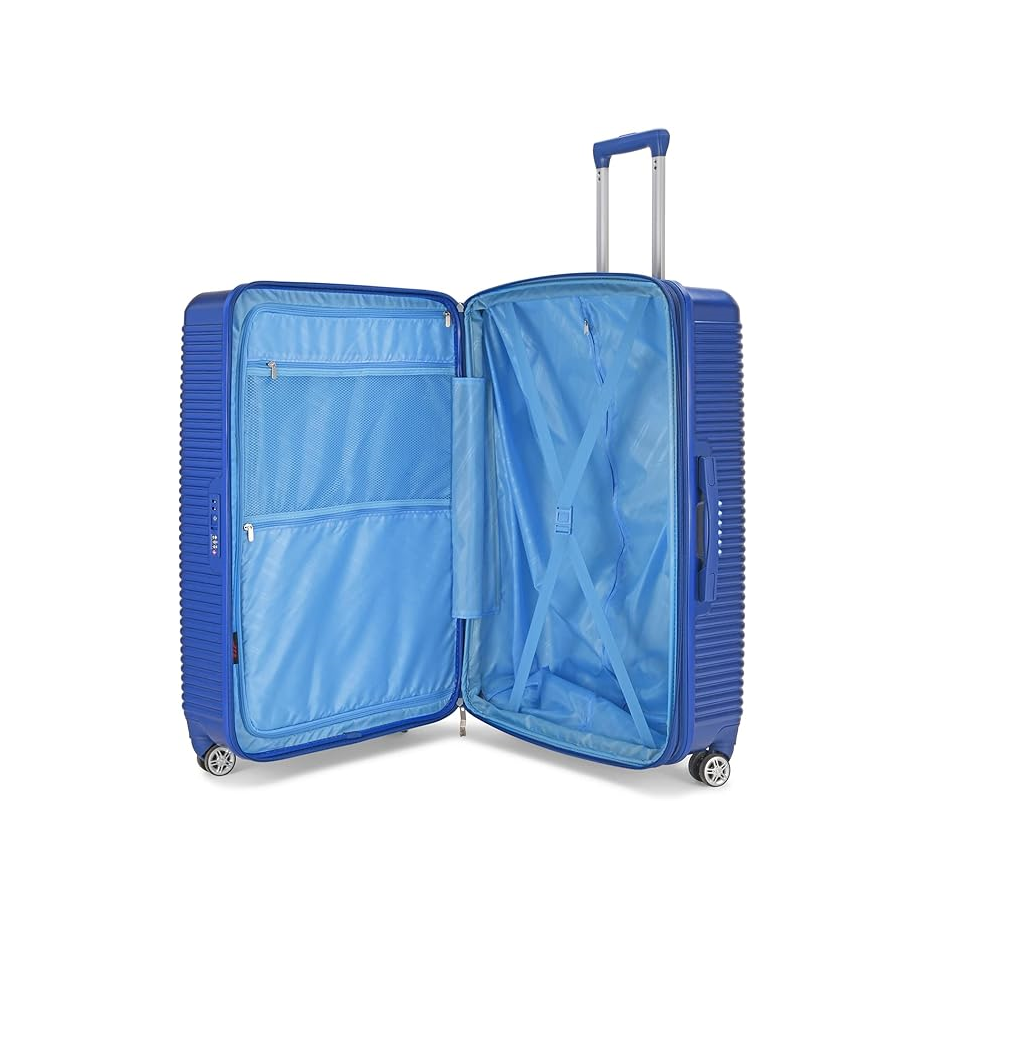 VIP Z Plus 8W Hard Trolley 81cm – Blue – GrandStores Saudi Arabia