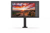 LG 27UN880-B UHD Display (3840 x 2160) IPS/60Hz/5ms(GTG), Ergo Stand (Extend/Retract/Swivel/Height/Pivot/Tilt)