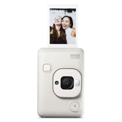 INSTAX Mini LIPLAY Hybrid Instant Camera - (Misty White)