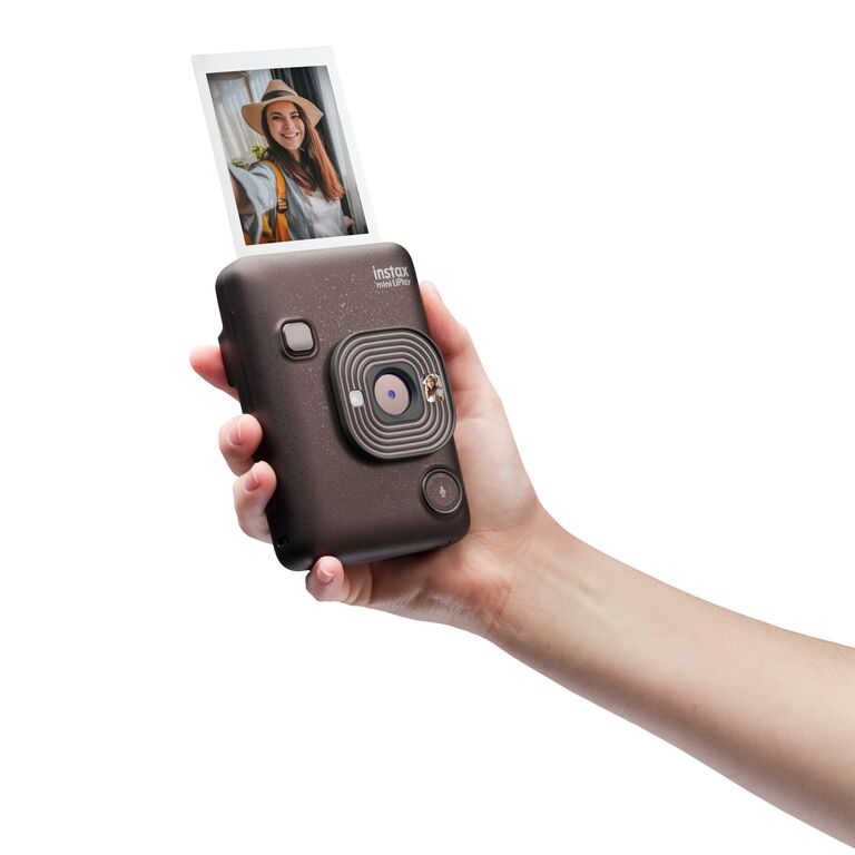 INSTAX Mini LIPLAY Hybrid Instant Camera - (Deep Bronze)