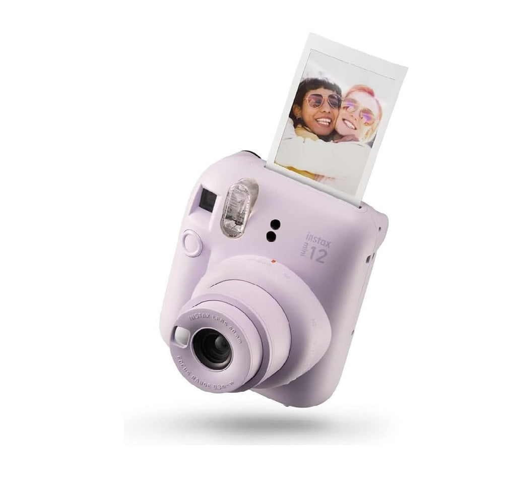 Instax Mini 12 Instant Film Camera Lilac Purple Pack 10 Film