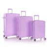 HEYS PASTEL 8Wheel ,Hard Trolley,TSA,Expandable, 3Pcs Set (LAVENDER)