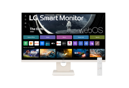 LG 27U511SA-W Full HD IPS Smart Monitor with webOS