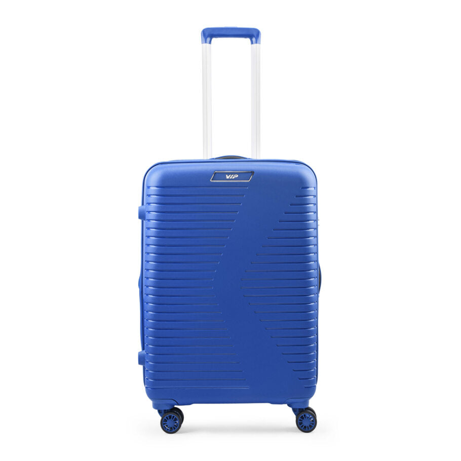 VIP Karl Plus 8 Wheel Hard Luggage Medium 66cm – Expandable Blue ...