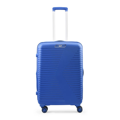 VIP Karl Plus Expandable 8 Wheel Hard Luggage TSA Lock Expandable Medium-66cm 3.7kg(Blue)