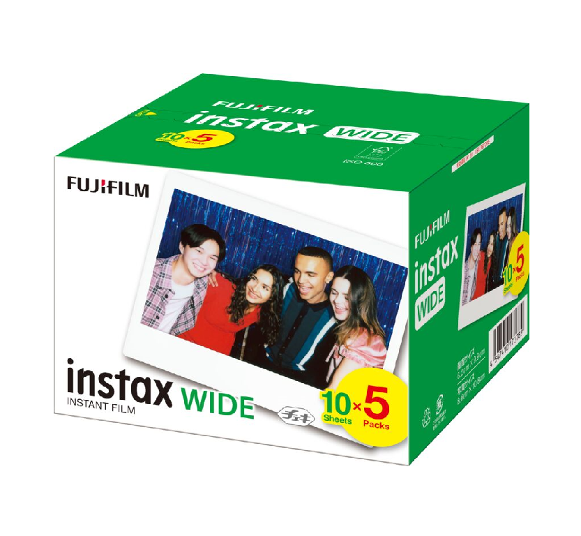 Fujifilm Instax Mini Film Instant Film 50 Shot Pack Instax Square