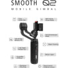 Zhiyun-Tech Smooth Q2 Smartphone Gimbal-GrandStores Saudi Arabia