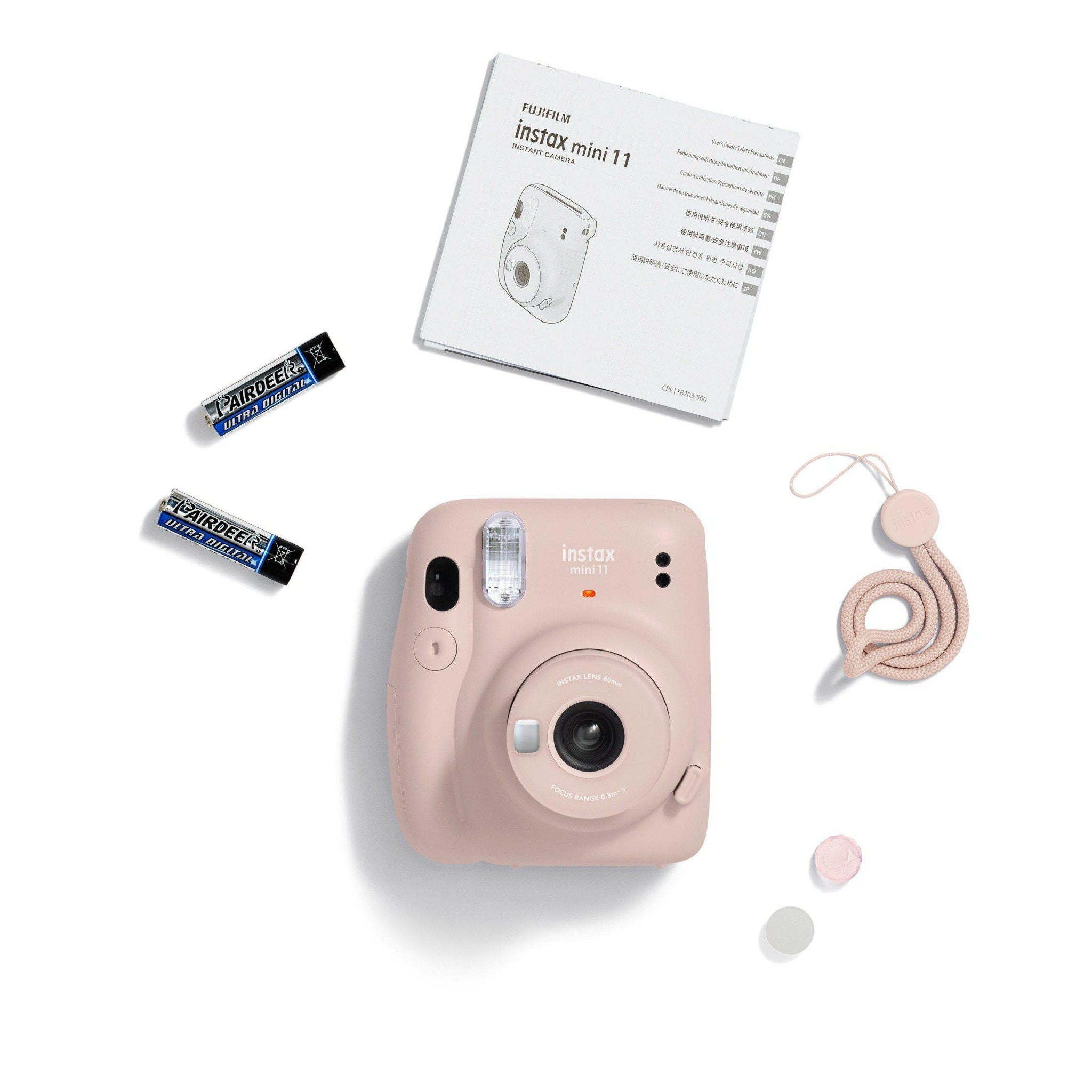 FUJIFILM instax Mini 11 Instant Film Camera (Blush Pink)-GrandStores Saudi Arabia