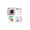 Fujifilm instax sq1 instant film camera (Chalk White) + Film (10 sheets)-GrandStores Saudi Arabia